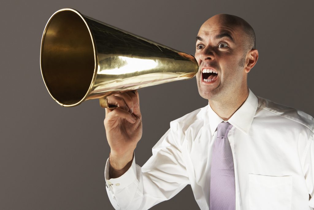 Loud Political Message